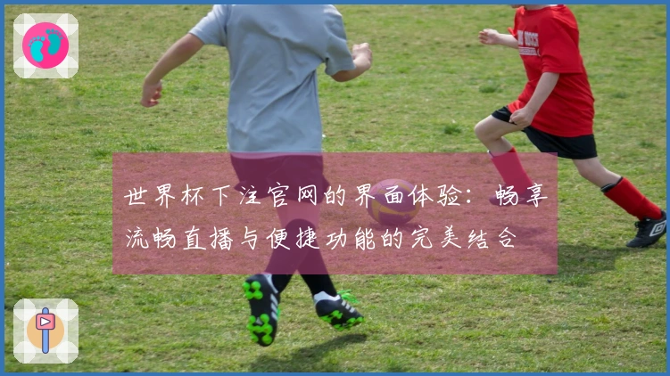 世界杯下注官网的界面体验：畅享流畅直播与便捷功能的完美结合